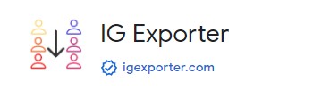 IG Exporter